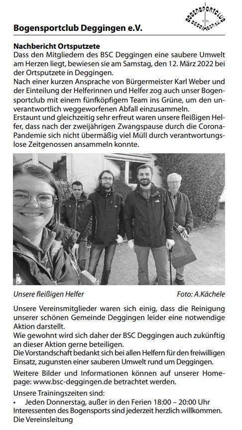 BSC-Deggingen Gallery
